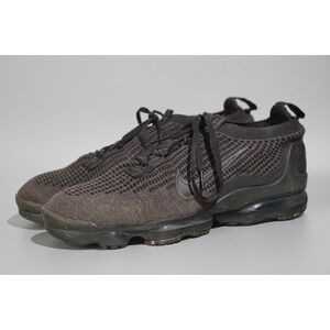 Nike Air VaporMax Flyknit 2021 Shoes Men's 11 Black Anthracite Running Sneakers